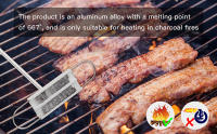 Hierro De Marca Para Barbacoa Con 55 Letras Herramienta De Cocina Para Carne Y Pescado Resistentes Al Calor Accesorios Para Barbacoa Y Asadores - details 0