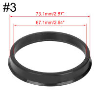 Anillos Centrales Para Ruedas De Coche 4pcs Ajuste De Bore Plástico Negro 73.1-57.1 66.6-57.1 73.1-60.1 73.1-66.6 67.1-60.1 73.1-56.1 73.1-54.1 - details 15