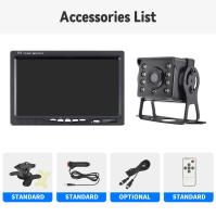 Cámara De Retrovisores Para Coche KTYDKP Con Monitor De 7 Pulgadas Pantalla Para Camiones Camiones Remolques Parkin - details 9