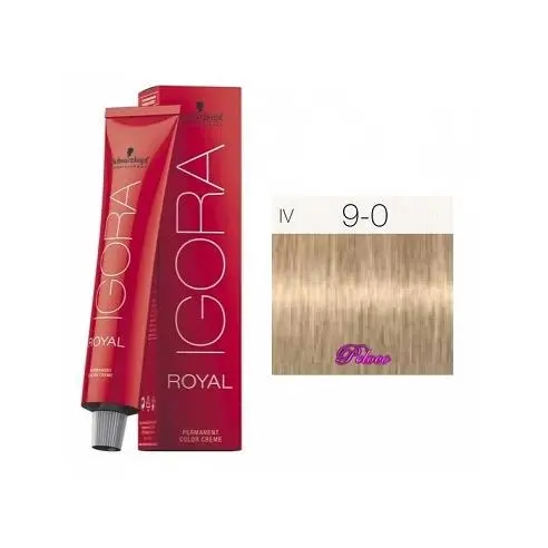 Tinte Igora Royal 9-0 Rubio Muy Claro Natural 60 ml. Schwarzkopf - 1