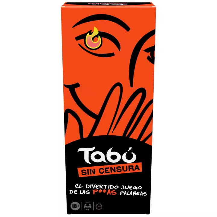 Tabú sin censura - Versión en español - Juego de mesa - Hasbro Gaming  - 18 Años+ - 1