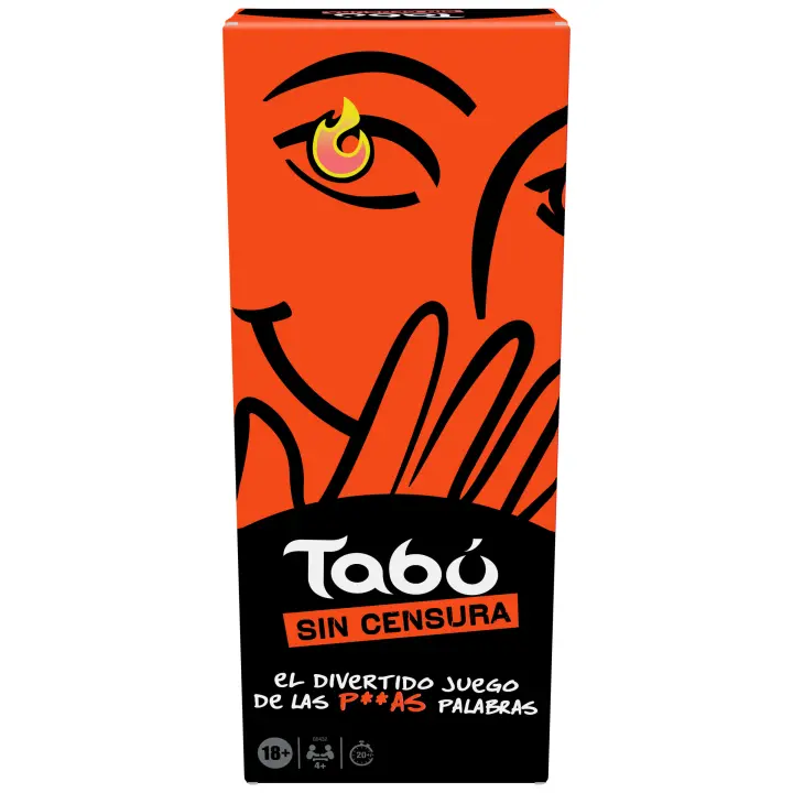 Tabú sin censura - Versión en español - Juego de mesa - Hasbro Gaming  - 18 Años+ - 1