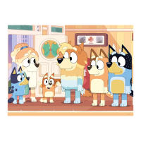 Lisciani Puzzle Bluey 24 piezas 70x50cm, Puzzle Grande Maxi Floor 2 en 1 Cara para Colorear, Para Niños y Niñas de 2 a 5 años, Puzzles Infantiles Animales Perro, Regalo Cumpleaños - details 1