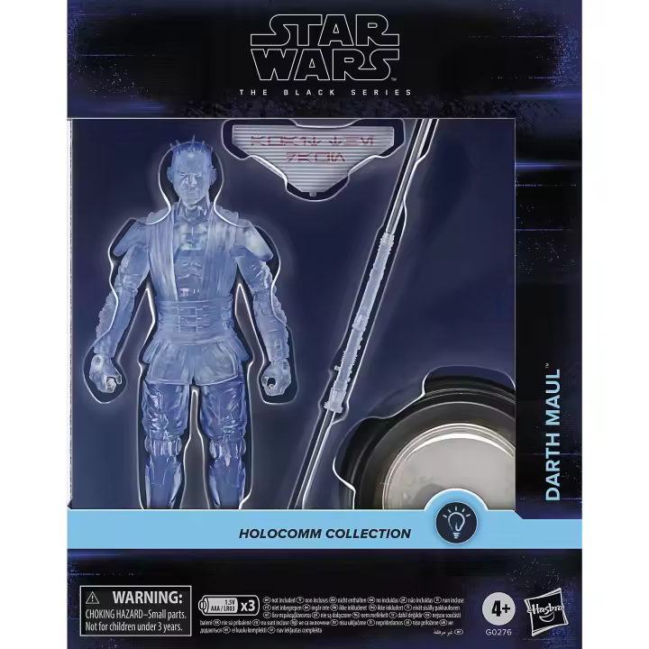 Star Wars Darth Maul Holocomm The Black Series Hasbro 15 cm** - 1