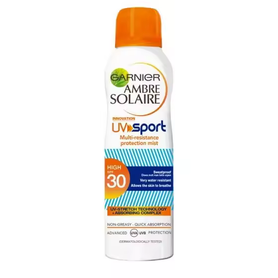 GARNIER AMBRE SOLAIRE UV SPORT SPF 30 BRUMA 200 ml - 1