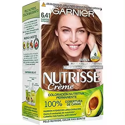 Garnier Nutrisse Tinte Permanente Marrón Intenso - 1