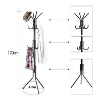 Perchero Metálico Para Pasillo Y Entrada 12 Ganchos 170Cm Árbol De Pasillo Para Colgar Bufandas Bolsos Chaquetas Perchas Para Sombreros De Entrada En Casa Resistente Práctico - details 2