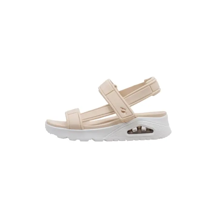 Skechers UNO SANDALS Sandalias De Cuña Mujer Beige - 1