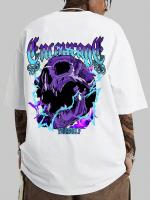 Camiseta De Hombre Con Patrón De Controlador De Juego Camiseta De Algodón Casual De Verano Estilo Hip Hop Manga Corta Moda Diaria - details 5