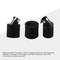 Filtro De Aire Para Motocicleta GOOFIT 28mm Reemplazo De Tubo Con Cuello Curvado Para PY50 PW50 Peewee 50cc Dirt Pit Bike ATV Scooter Negro - details 2