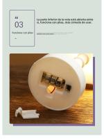 Lámpara De Noche LED Mini Batería Incluida Regalo De Cumpleaños Para Niños Decoración De Dormitorio Lámpara Nórdica De Mesa - details 16