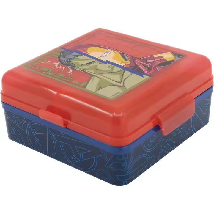 Sandwichera Multiple Cuadrada Avengers Invincible Force - 1