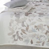 Colcha de Verano Reig Marti Modelo Jody Beige Reversible - Estaciones Cálidas - Medidas Cama 135 Cm, 150/160 Cm, 180 Cm - details 5