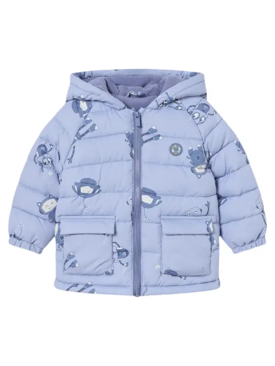Mayoral 2469 CHAQUETON ACOLCHADO ESTAMPADO Azul - 1