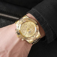 Reloj De Cuarzo Para Hombre 2024 Nueva Llegada Alta Calidad Estilo Casual Grande Dial Analog Reloj De Pulsera De Moda - details 3