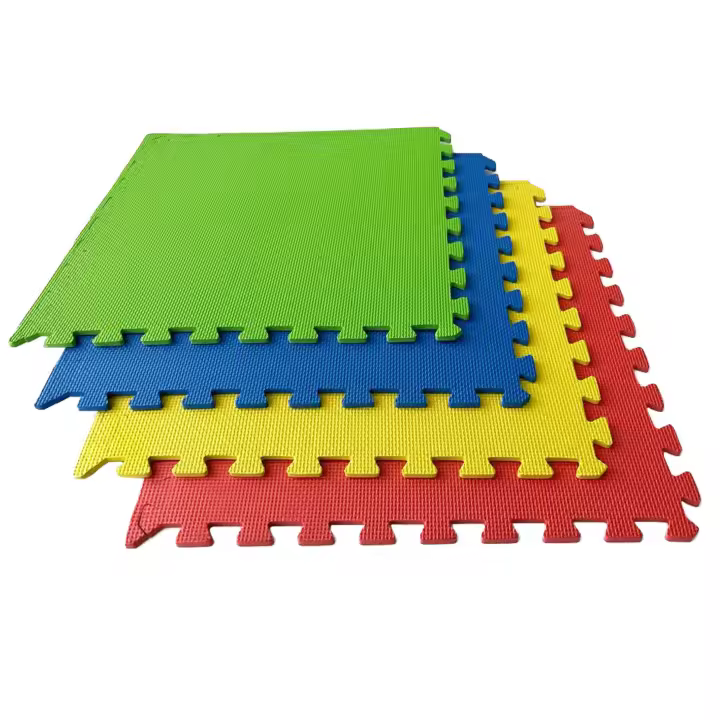 SUELOSPORT Alfombra Puzzle para Bebés y Niños Acolchada, Tapete Juego Infantil 60x60cm, Manta Juegos Gateo Bebes, Colchoneta para Jugar en el Suelo, Tapete Actividades - 1