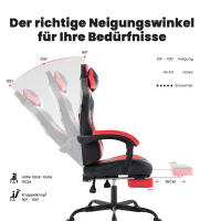 Silla ergonómica para Juguetes con reposapiés, reposacabezas - details 7