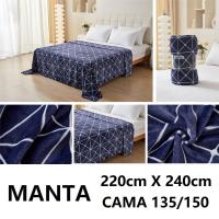 Manta sedalina extra suave estampada,medidas160x220cm para cama de 90cm/105cm, medidas 220x240cm para cama de 135cm/150cm,100% Poliéster,cm,fespu - details 3