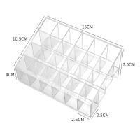 Estuche De Organizador Para Labiales Y Joyería De Maquillaje Transparente 1 Pieza Soporte De Exhibición De Labiales Caja De Almacenamiento Para Cosméticos - details 10