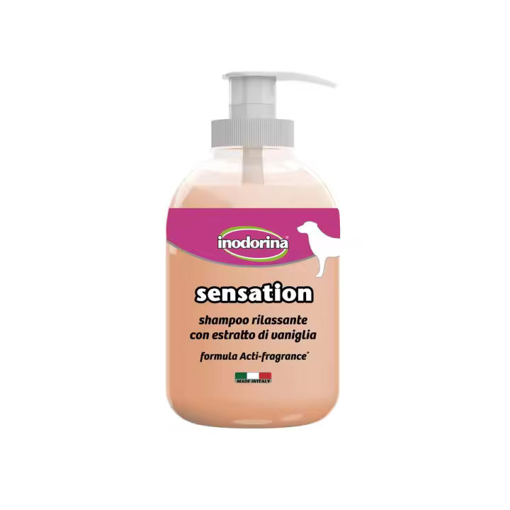 Champú para mascotas Inodorina 300 ml Vainilla - 1