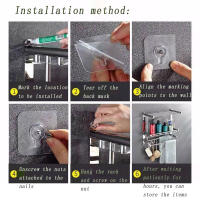 Gancho Adhesivo Para Colgar Pinturas Sin Perforar 1-20 Piezas Soporte De Estante Sin Daño Ni Perforaciones Uso Doméstico - details 6