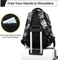 Mochila para estudiantes jóvenes - Mochila para computadora portátil - Mochila impermeable ligera y moderna - details 3