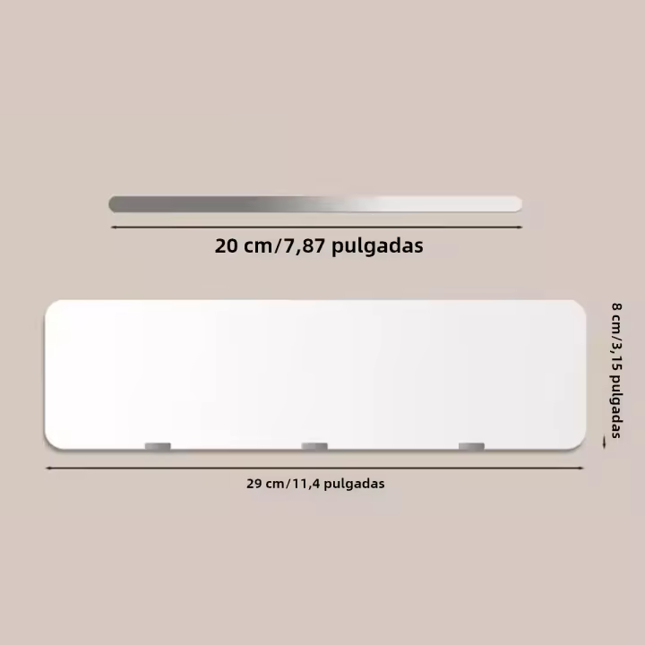Tablero De Memoria Magnético Para Pantalla De Computadora Borrable Rack De Almacenamiento Para Armario Y Nevera - 1
