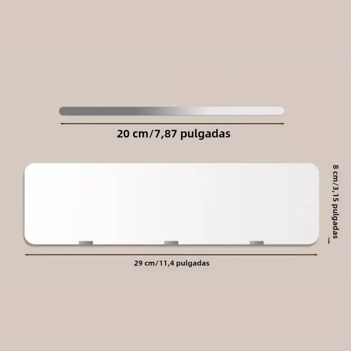 Tablero De Memoria Magnético Para Pantalla De Computadora Borrable Rack De Almacenamiento Para Armario Y Nevera - 1