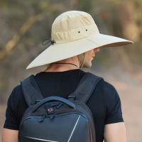 Gorro De Pesca Plegable Para Hombres Y Mujeres Protección UV Con Velo De Cuello Sombrero De Sol De Adulto Para Exterior Estilo Casual - details 16