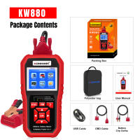 KONNWEI KW870 KW880 KW890 Analizador De Batería De Coche 12V Herramienta Diagnóstica 3 En 1 OBD2 Escáner Lector De Códigos Compatible Con Varios Modelos De Coche - details 31