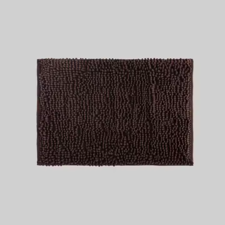 Alfombra De Baño Absorbente De Microfibra Suave, Lavable En Máquina, 40 x 60 cmAntideslizante para Bañeras y Duchas - Ideal para el Baño - 1