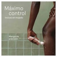 Braun Silk-épil 9 SES9-000- Depiladora mujer elétrica con cabezal flexible, mango antideslizante, control de presión para depilación fácil, inalámbrico, en seco y mojado, cabezal de rasurado, cabezal ancho con 40 pinzas MicroGrip, mango fino - details 4