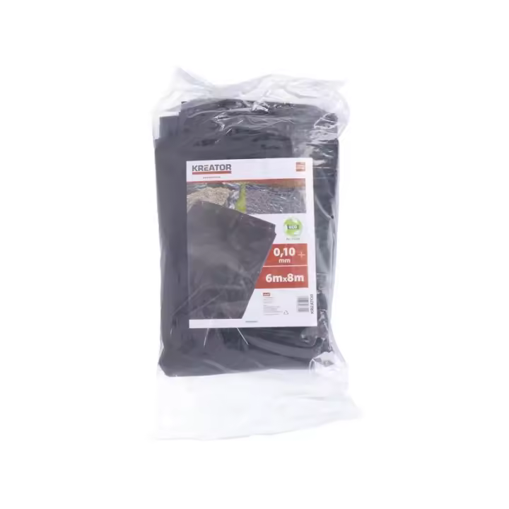 PLASTICO PROTECTOR NEGRO 0,10MM 6X8M KRT664003 - 1