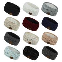 Diadema De Punto Para Mujer Invierno Cálido Lana Tejida Calentador De Orejas Cross Knot Turban Accesorios De Cabello Unisex - details 0