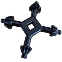 Chave De Fijación Multifuncional Universal 4 En 1 Con Portabrocas Y Destornillador Herramienta De Juego De Serrajes Para Reparación De Electrónica - details 5