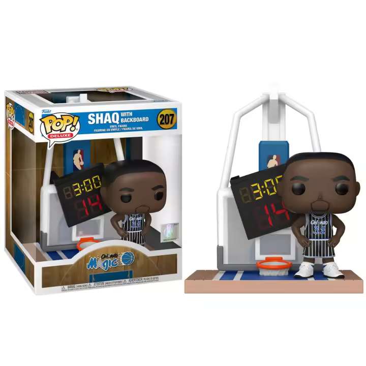 FUNKO POP! DELUXE NBA: ORLANDO MAGIC - SHAQ CON TABLERO ROTO, 86311, Nº207, TIENDA CON LICENCIA OFICIAL - 1