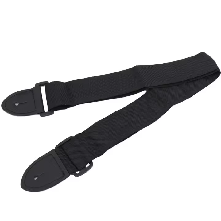 Correa De Guitarra De Cuero Ajustable Para Electrico Y Bass 68cm-124cm Accesorios De Guitarra Partes De Guitarra - 1