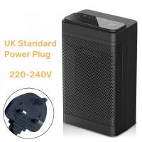 Ventilador Eléctrico Portátil Con Calentador De Aire PTC Para Invierno Calefacción Rápida Control Remoto Cabeza Oscilante Para Baño Y Sala De Estar - details 17