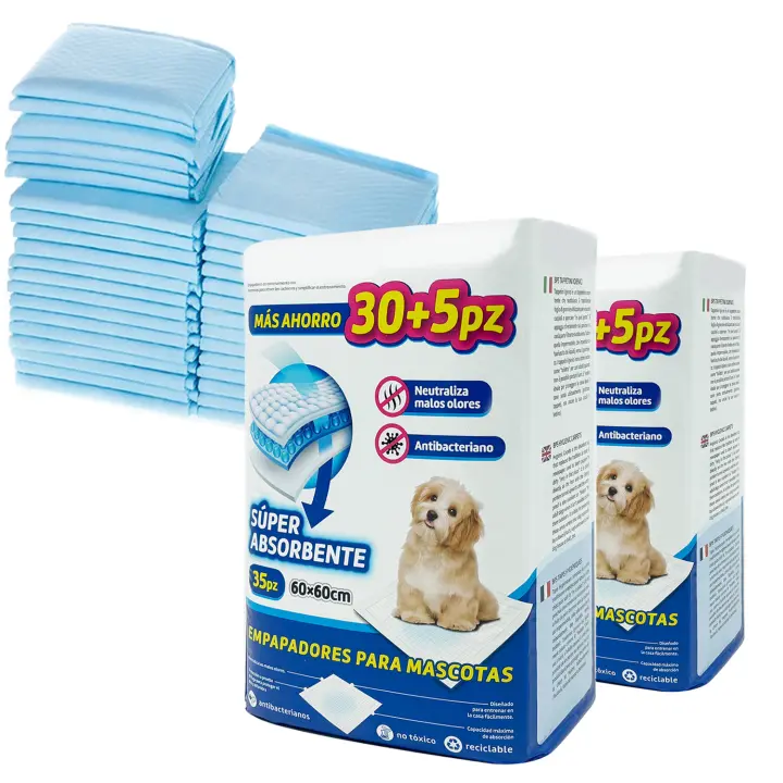 70Pcs Empapadores Perro de Entrenamiento para Perros Gatos Alfombrilla Toallita Higiénica - 1