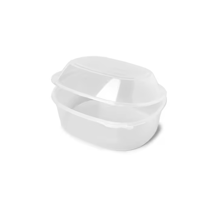 Envase para pollo bisagra PP con cierre de seguridad 1700ml Pack 50 unidades - 1