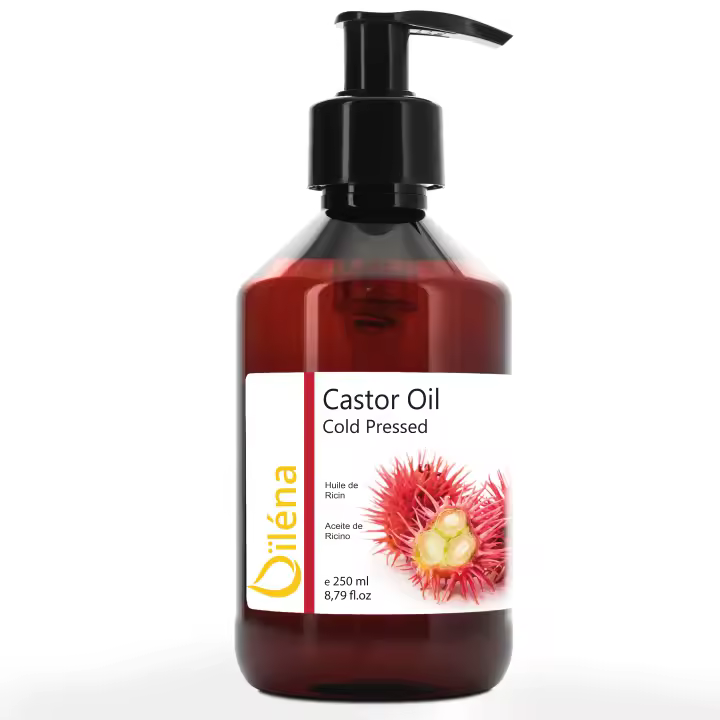 Aceite de Ricino Natural Fortalecedor Pestañas, Cejas, Barba | Revitalizante Cabello | Masaje Corporal | Fortalecedor Uñas - Oiléna - 1