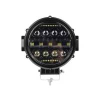 Luz LED Redonda De 7 Pulgadas 60W Para Offroad Faro Trabajo Barra LED Super Brillante Con Soporte De Montaje Ajustable Luz Diurna - details 8