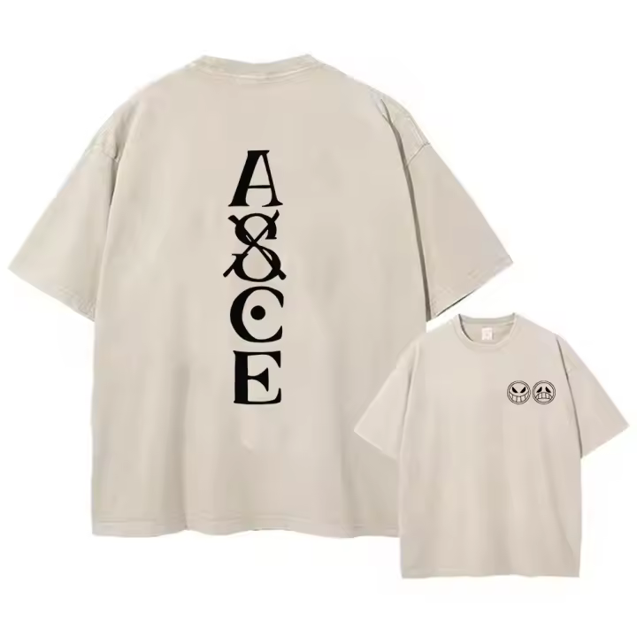 Camiseta Hip Hop Retro Lavada Streetwear Anime Impresión Estilo Graphic Verano 100% Algodón Unisex Hombre Mujer Tops Tees Y2K - 1