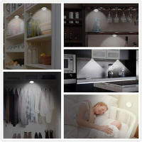 Luces LED Ajustables Para Armarios Con Control Remoto Operadas Por Batería Luz De Cocina Blanca/caliente Iluminación De Baños - details 10