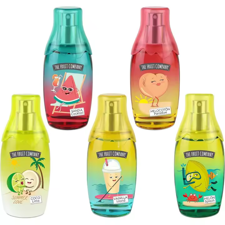 The Fruit Company Pack Edición Especial Verano de 5 Eau de Toilette The Fruit Company de aromas frutales y frescos. - 1
