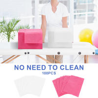 100Pcs Sábanas Desechables 80x180cm Cubierta De Masaje De Spa No Tejida Transpirable Y Cómoda Para Salon Y Hotel Viajes - details 0