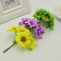 Ramo De Flores Artificiales Hechas a Mano Gerbera Para Boda Decoración De Hogar Y Jardín Regalo DIY Caja De Coronas De Flores Para Fiesta De Aniversario - details 6
