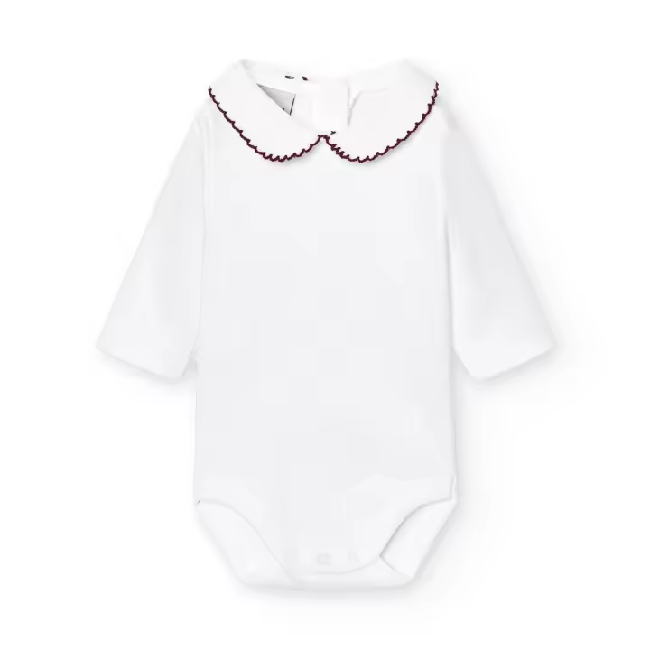 Basicos Babidu pack de 2 bodys cuello polo pique - 1