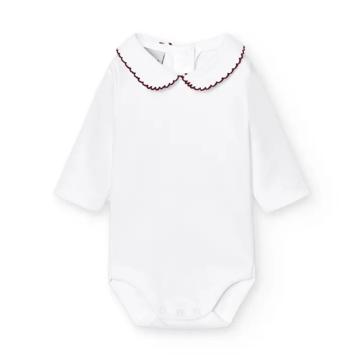 Basicos Babidu pack de 2 bodys cuello polo pique - 1