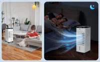 Enfriador de Aire 4 en 1, Climatizador Evaporativo con Ventilador Humidificador Purificador con Ruedas y Control Remoto, 12 H Temporizadores, 3.5L - details 2